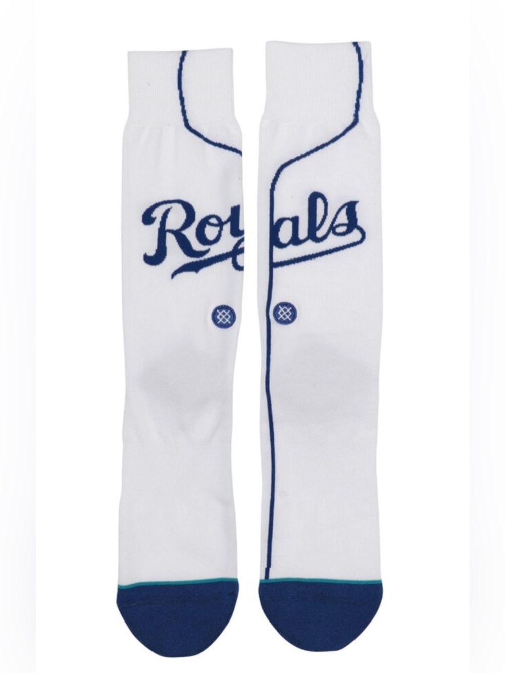 Stance x MLB Men’s Crew Socks Kansas City Royals SZ M (6-8.5) NWT